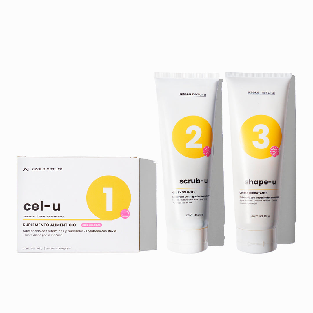 Producto anticelulitis, ingredientes naturales, fácil de usar