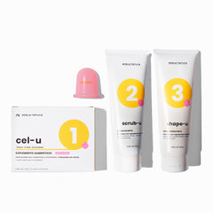 Producto anticelulitis, ingredientes naturales, fácil de usar, ventosa, cupping