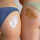 Producto anticelulitis, ingredientes naturales, fácil de usar, cepillo
