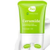 Ceramidas. Crema para rostro y cuello doble acción: Hidrata y repara la piel