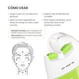 Ceramidas. Crema para rostro y cuello doble acción: Hidrata y repara la piel