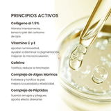 Colágeno. Crema de ojos doble acción: reafirmante y con efecto lifting