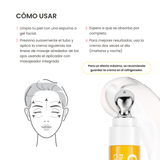 Colágeno. Crema de ojos doble acción: reafirmante y con efecto lifting