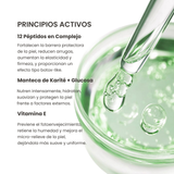 Péptidos. Crema para rostro y cuello doble acción: nutrición intensa y efecto lifting