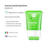 Péptidos. Crema para rostro y cuello doble acción: nutrición intensa y efecto lifting